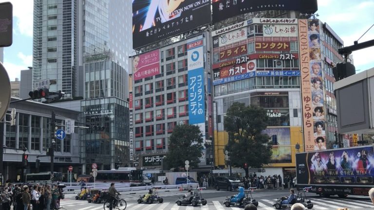 Shibuya Scramble – The Famous Crossing